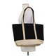 Personalized Medium Black and Gold Boat Tote Image 3 of 3